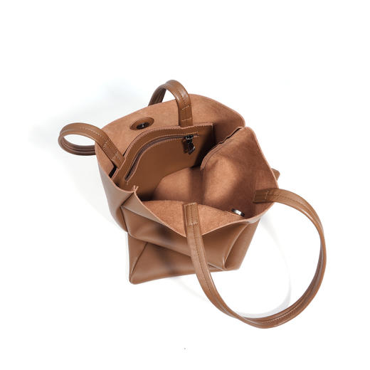 【预售3天】2025高级感大托特简约小众设计大容量单肩包通勤包X9240 商品图2