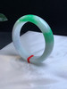 620029，58.5飘绿手镯，清新白底青，版型好，白底带清新绿，干净清爽 商品缩略图5