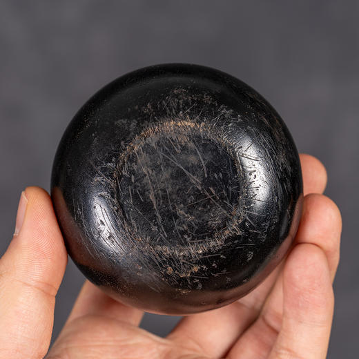 清	紫檀葫芦形香盒摆件 商品图4