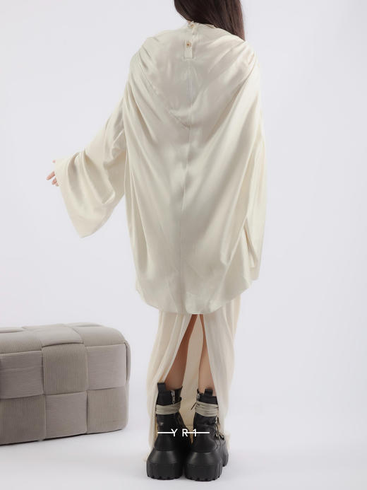 Rick Owens | HOLLYWOOD秀款褶皱衬衫 商品图4