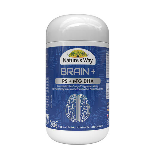 【C】佳思敏脑力佳神经酸磷脂酰丝氨酸PS备考鱼油DHA30粒（27年9月） 商品图6