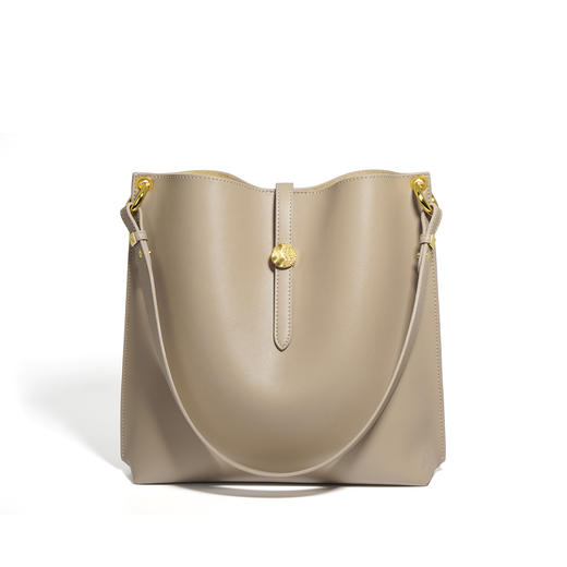 【预售3天】水桶包女2025新款时尚百搭大容量通勤包小众单肩斜挎托特包F7171 商品图7