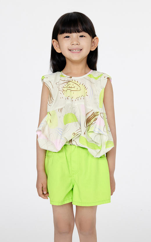 jnby  25年夏款  无袖TOP杉  1P6212480 商品图0