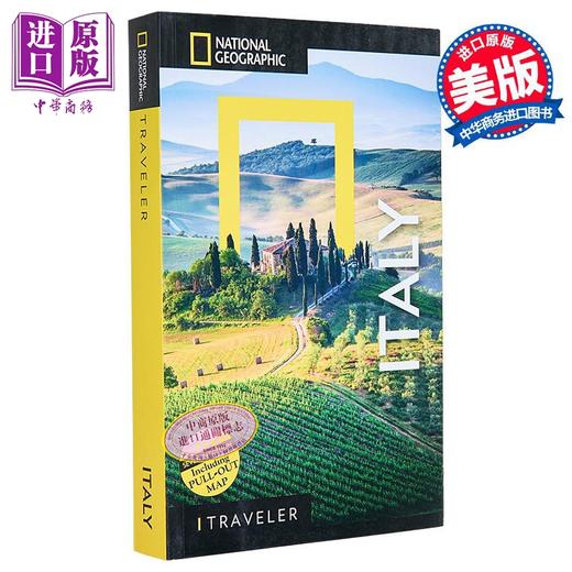 预售 【中商原版】国家地理旅行者 意大利 第7版 英文原版 National Geographic Traveler Italy 7th Edition 商品图0
