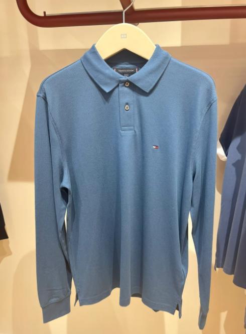 tommyPOLO衫长袖-网眼珠地布MW0MW22550 商品图0