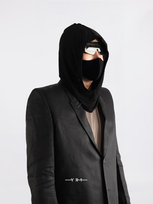 Rick Owens | HOLLYWOOD 弹力兜帽 商品图0
