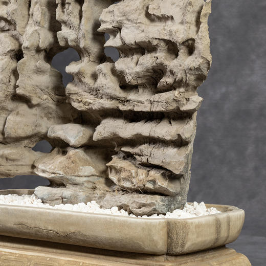 清	太湖石“一帆风顺”赏石 商品图2