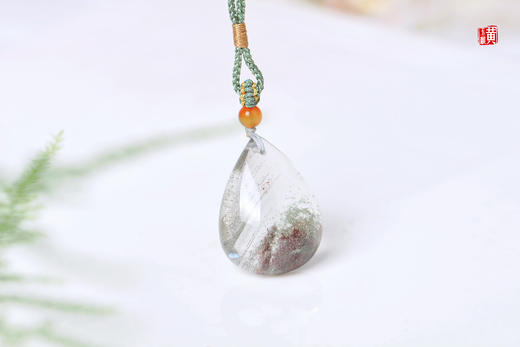 绿幽灵水晶吊坠  配精美挂绳 商品图3