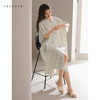 可人儿小众设计师新款泡泡绵女士睡衣夏短袖可外穿少女睡裙家居服 商品缩略图2