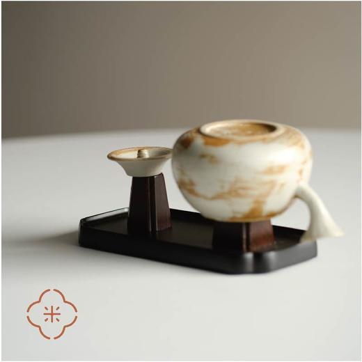 米马杂货 黑檀木紫砂壶粗陶壶专用晾壶架 晾出独特的茶香 商品图1