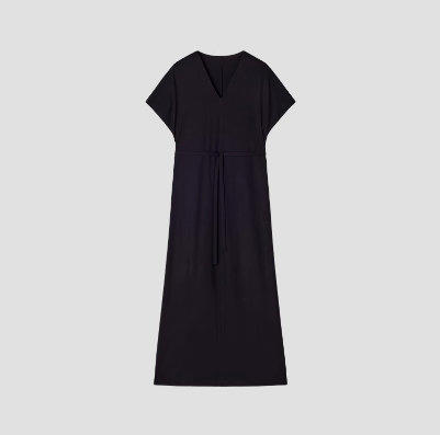 【高品质私服】【IC绢棉单面平纹针织布长款连衣裙】G1386-CC【无标出货 介意慎拍】 商品图7