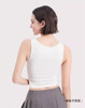 官网299！免穿文胸百搭运动休闲固定杯女士打底背心可外穿修身带胸垫美背小吊带内衣 商品缩略图2
