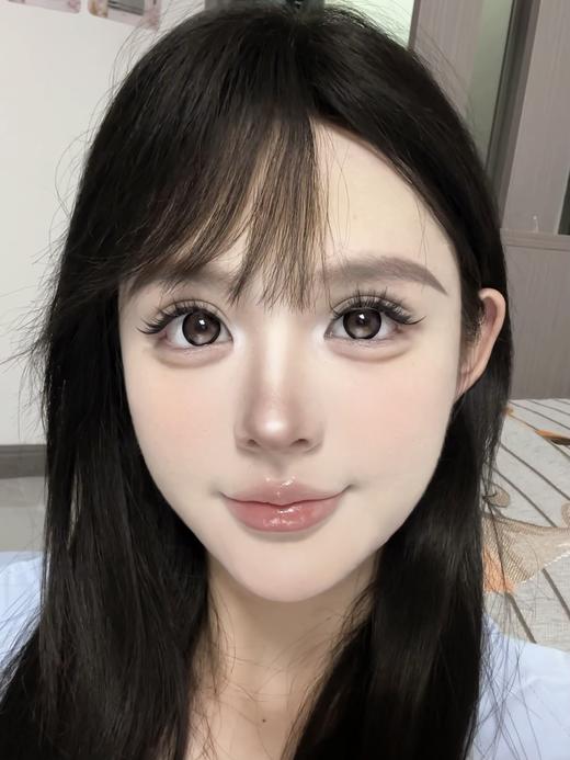 CIRCLECON   半年抛 鎏金琥珀 直径14.5mm着色14.2mm 商品图1