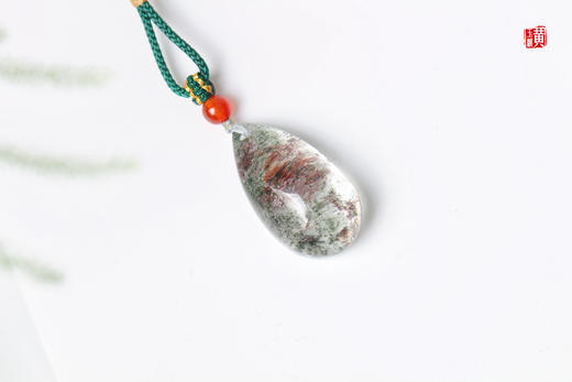 绿幽灵水晶吊坠  配精美挂绳 商品图5