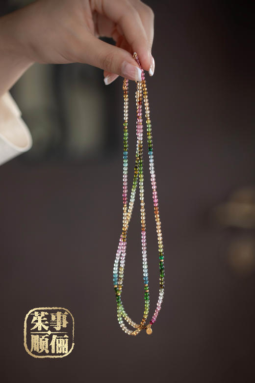 【茱事顺俪】18K黄金碧玺项链 商品图7