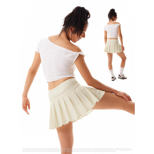 CryingCenter 运动网球半身百褶裙女 哭喊中心 商品图2