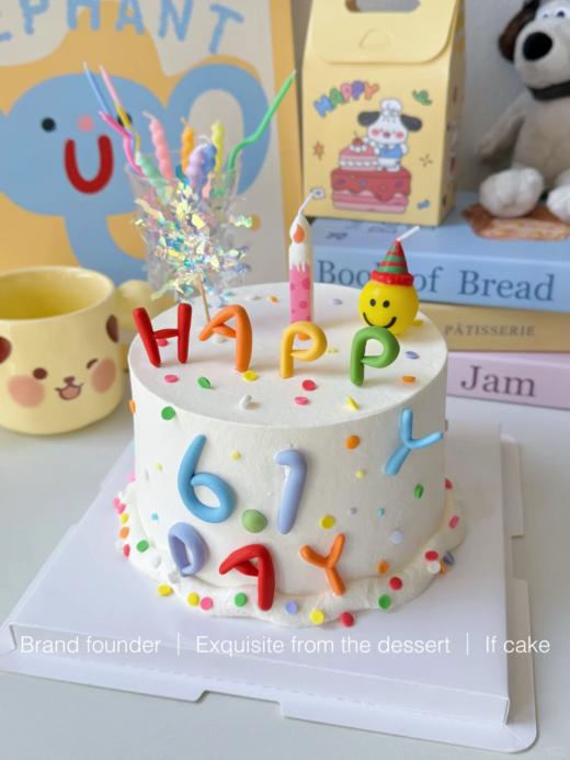 儿童节日可爱卡通蛋糕-低糖处理无添加 商品图8