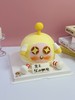 圆形黄色蛋仔派造型蛋糕 商品缩略图0