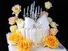 1027CAKE | 黄玫瑰蛋糕  仙女  蝴蝶结 烛台（鲜花款需提前1-2预订） 商品缩略图2
