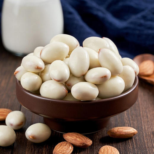 西域皇后·酸奶巴达木500g  酸酸甜甜满口香醇脆 商品图4