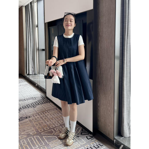 2505414   C家 棉质褶裥背心裙 商品图6