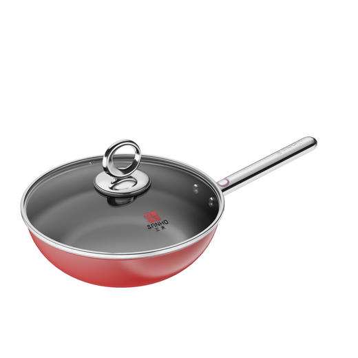 三禾0涂层微纳不粘炒锅LC30S4 商品图2