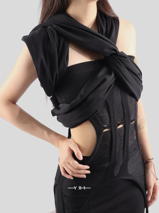 Rick Owens | HOLLYWOOD秀款三重甜甜圈背心 商品图0