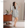 可人儿小众设计师新款泡泡绵女士睡衣夏季短袖可外出家居服套装 商品缩略图1