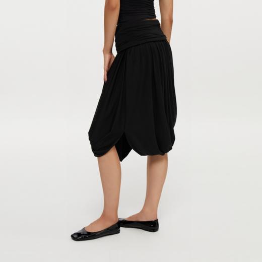 oneup莫代尔花苞半身裙 商品图3