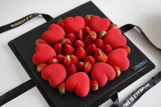 法式慕斯蛋糕 | 巧克力抹茶香草 - 心心相印 商品图0