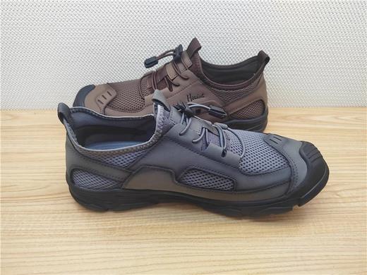 2024豪行夏季新款14208228牛皮真皮户外休闲男凉鞋沙滩鞋 商品图2