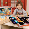 Mobee 绘画套装 新春款儿童水彩笔画笔礼盒蜡笔画画工具小学生绘画套装美术彩色笔幼儿园可水洗彩笔生日男孩女孩新年礼物（包装图案随机） 商品缩略图5