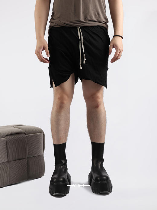 Rick Owens | HOLLYWOOD 开叉平角短裤 商品图1