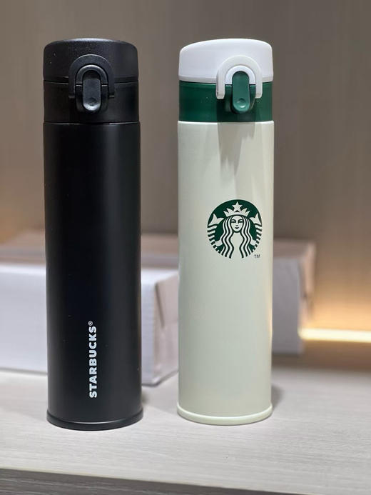原单正品星巴克保温杯来了
夏天用超级合适，可以放冰块🧊喝上冰咖啡~

480ml保温杯两个颜色 只有这一批 商品图1