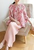 2025新款三宅高端褶皱新中式田园风印花休闲百搭上衣 商品缩略图1