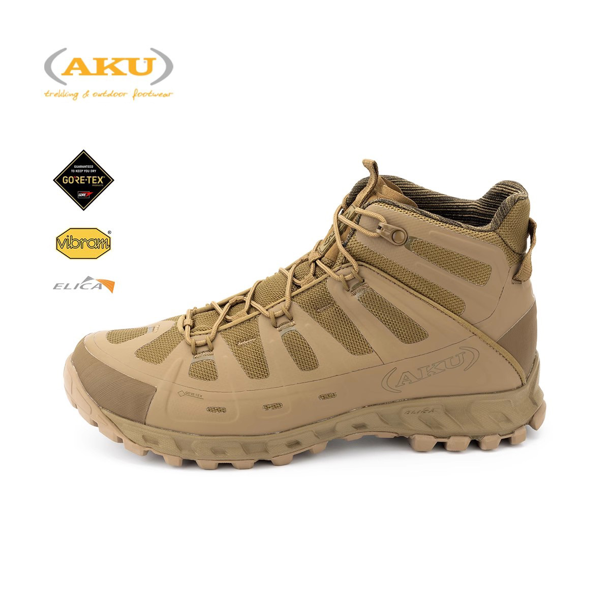 AKU萨瓦迪卡SELVATICA户外战术靴男女中帮轻量防水透气登山徒步鞋