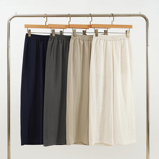 SUTUS天丝亚麻裤丨莱赛尔纤维 慵懒随性肌理感 文艺风 商品图5