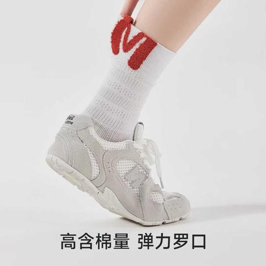 【满3双/19.9元】【秀黛】女士字母提花潮袜女士夏季袜子S5220026T【门店同款】 商品图2