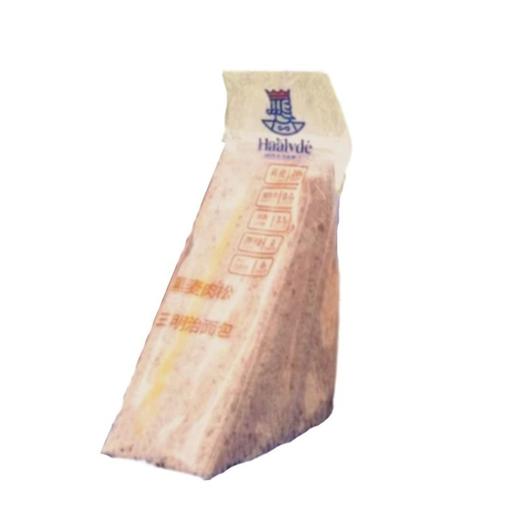 哈兰德  黑麦肉松无蔗糖三明治面包 65g/袋 商品图0