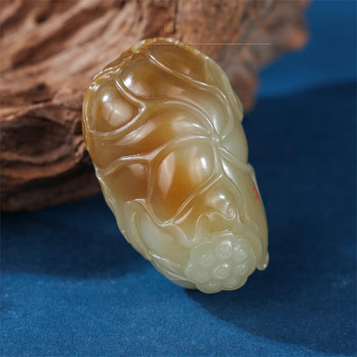 新疆国玉盟世玉【阖家欢乐】和田玉挂件【带证书·顺丰物流】 商品图0