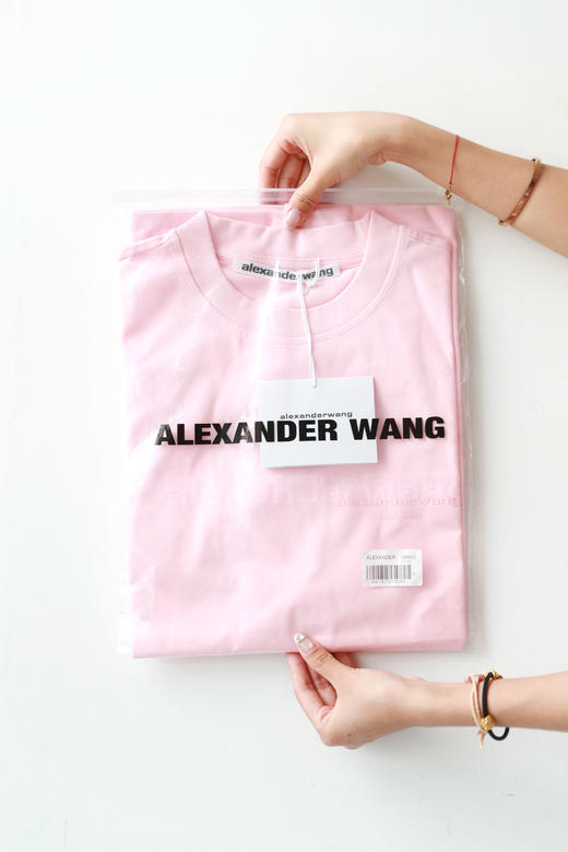 加大款徽标tee，胸口字母设计。宽松全棉中性圆领短袖t恤C052368 商品图13