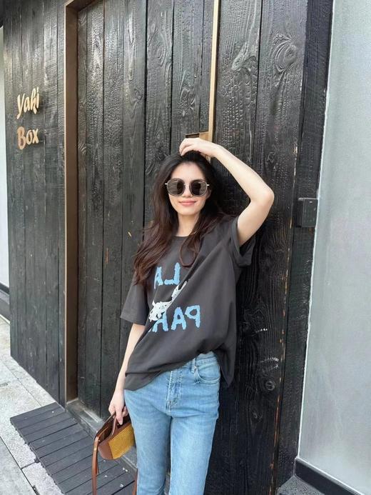 【高品质私服】【D家小狗印花短袖T恤】更柔软，有韧性，不易起球G1402-CC【无标出货 介意慎拍】 商品图9