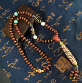 玛瑙项链精品老红肉一线药师九眼项链