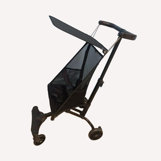 【加大加宽底盘，四轮稳固更放心！】口袋车婴儿车 外出手推车遛娃神器 可坐可躺折叠轻便 简易婴儿手推车-QQ 商品图10