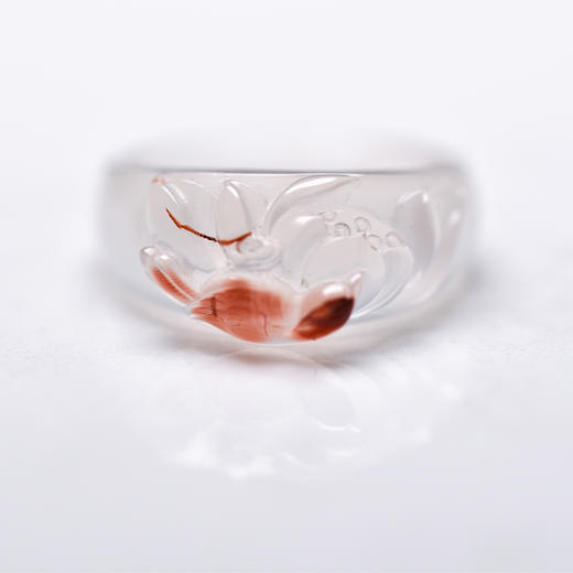 苏工精雕南红戒【孤品手慢无】 商品图4