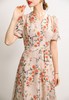 100桑蚕丝真丝连衣裙2025夏季新款法式v领系带茶歇裙 商品缩略图1
