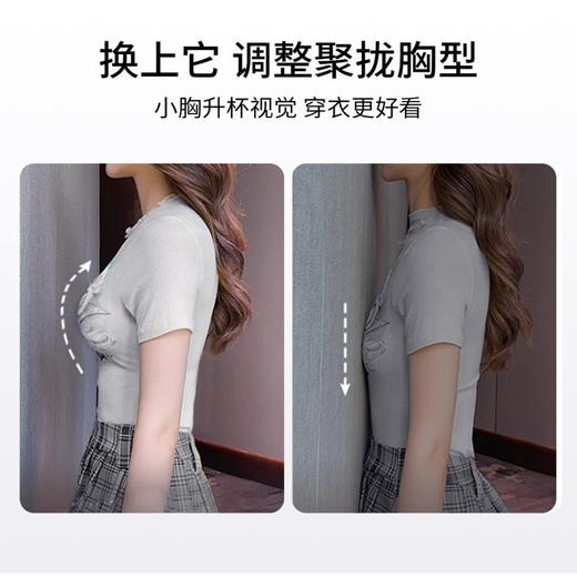 花颜姝色 文胸(VIP)  小胸强聚拢显大内衣女收副乳防下垂无钢圈调整型不空杯文胸 商品图1