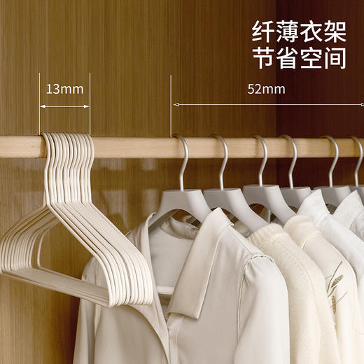 FaSoLa衣架无痕防肩角家用挂衣防滑衣撑子晾衣服架子衣挂学生宿舍 商品图1