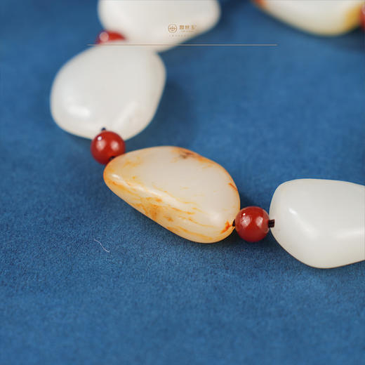 新疆国玉盟世玉【籽玉福运】原石手串【带证书·顺丰物流】 商品图3