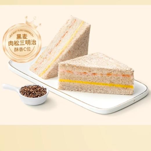 哈兰德  黑麦肉松无蔗糖三明治面包 65g/袋 商品图4